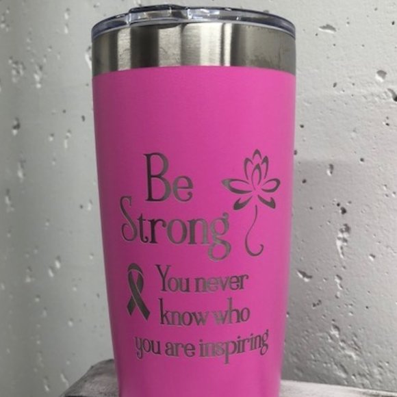 BE STRONG YOU NEVER KNOW WHO YOU ARE INSPIRING - Picture 1 of 2